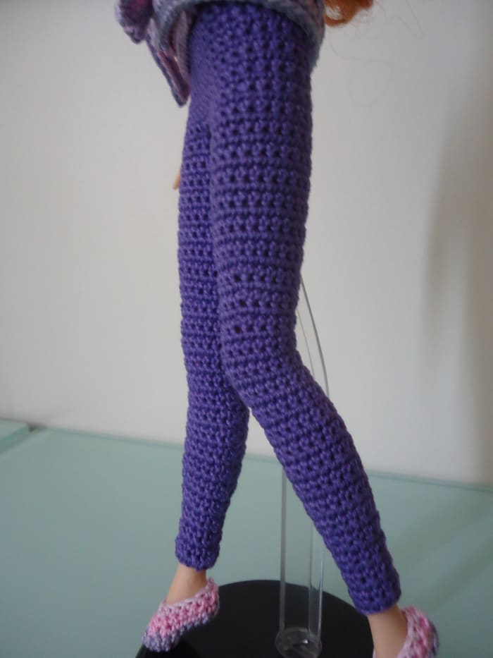 Download Barbie Basic Leggings (Free Crochet Pattern) - FeltMagnet - Crafts