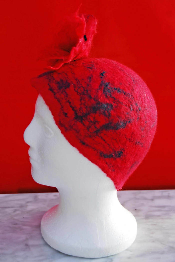 Wet Felting! Needle Felting! Hat on a Ball! Crafts