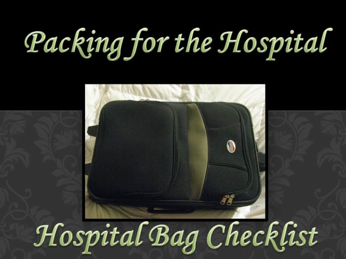 Learn what you need to pack in your bag when going to the hospital to deliver your baby.