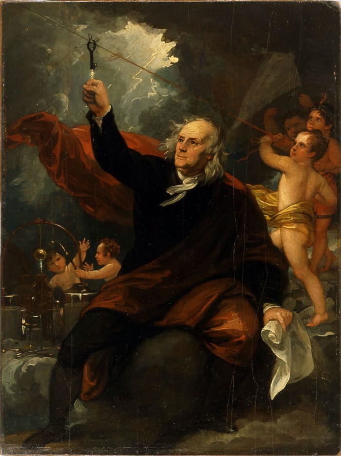 Do you need to draw down a little energy to recharge your New Year's resolutions? Follow Ben Franklin's example!