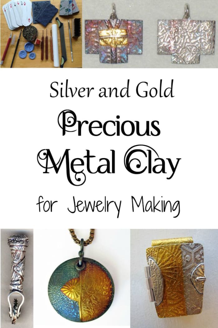 An introduction to precious metal clay (PMC, Art Clay Silver and Gold, etc.) for jewelry making by Margaret Schindel