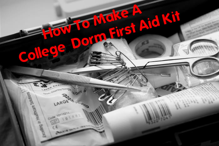 A dorm first aid kit is one more way of saying you care. Send them off to college prepared to handle any minor mishap, from cuts and burns to colds and flu to headaches and diarrhea.