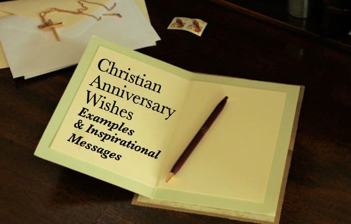 Christian Anniversary Wishes and Verses to Write in a Card - Holidappy