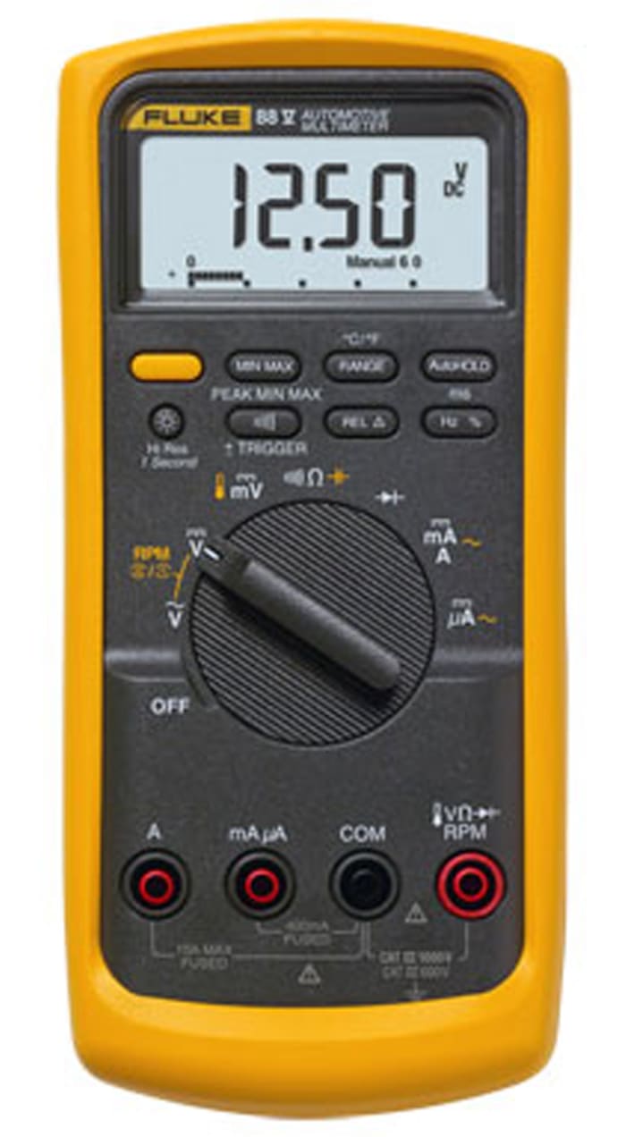 A high-quality, reliable, and essentially highly priced digital multimeter from a popular brand, Fluke.