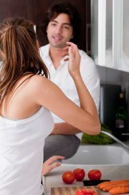 Conversations about exes should be quick and factual. Trust what your partner has to say and move on.