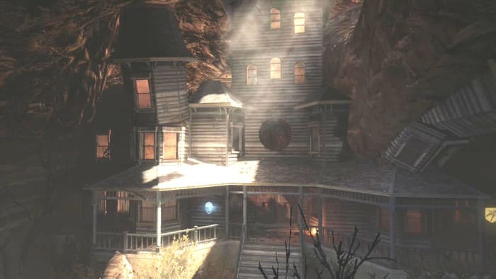 Call Of Duty Black Ops 2 Zombies The Haunted Mansion In Buried