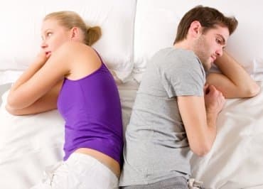 Never share a bedroom, let alone a bed once you have broken up with your ex. It will never work out.