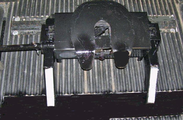 A Fifth Wheel Camper uses a hitch connection similar to that used by commercial tractor-trailers. You will see these mostly on pick-up trucks that are towing heavy campers and even large commercial trailers.
