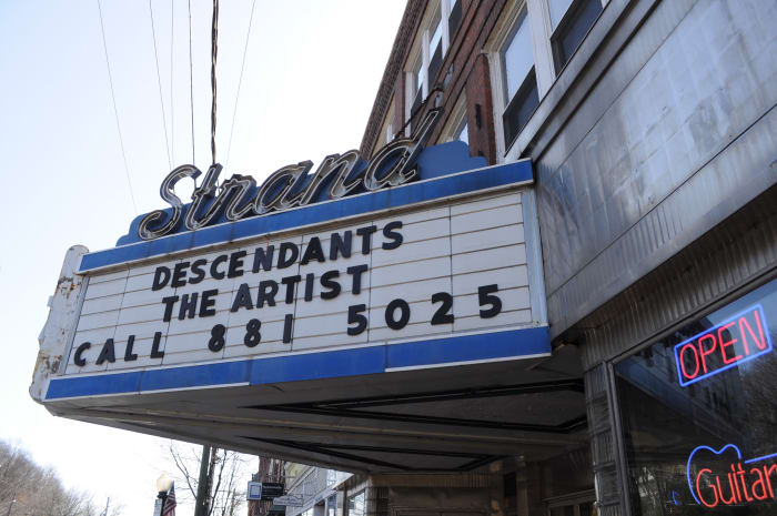 The historic Strand Theater in Seymour, Connecticut