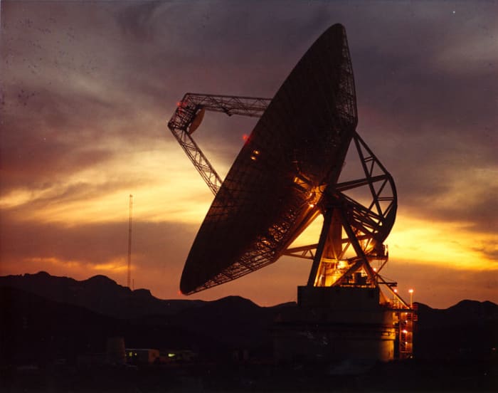 NASA's Deep Space Network provides the radio communications for all NASA's spacecraft. It is also utilized for radio astronomy and radar observations of the solar system and the universe. This communications system uses complex electronic circuit.