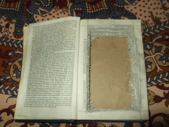 Yes, the hollow book in your teenager's room might be used to hide drugs. But it could just as easily conceal money and other valuables. It is a teenager's personal safety deposit box. :)