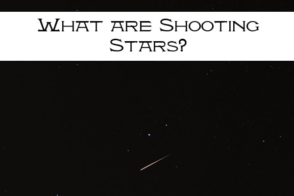 Shooting stars are an astronomical phenomenon occurring when a small meteor passes through the earth's atmosphere. (Image adapted by Becki Rizzuti.)