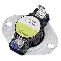 This gadget called a roll out switch senses heat where it doesn't belong and will shut down a unit for safety.