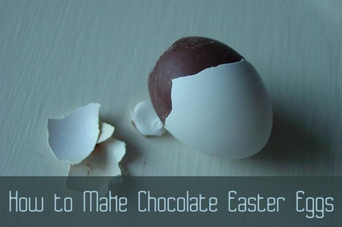 When you make your chocolate Easter Eggs at home, you get to color and decorate them how you want, not the way that some manufacturer decided!