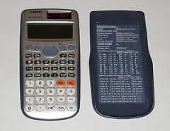 Note: Under the Pearson VUE testing center rules, you cannot take your calculator cover with you into the exam.
