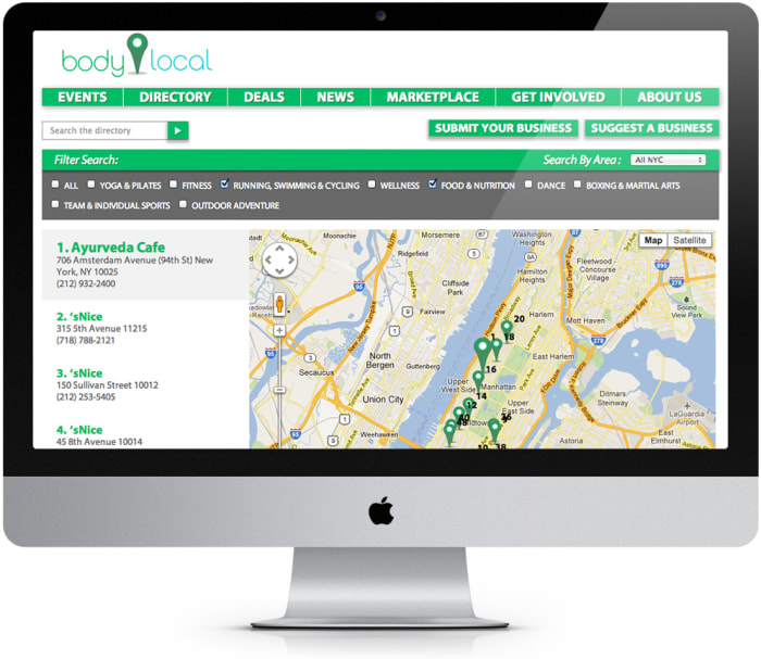 An example of a directory website. Learn how to create these sites to generate passive income for yourself.