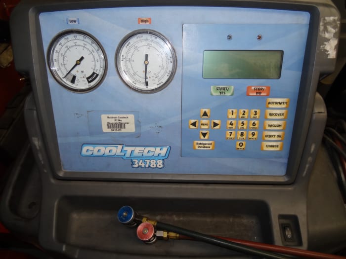 There are recovery-only machines, but most recover refrigerant, clean and dry the recovered refrigerant, evacuate the system and recharge the system with refrigerant and oil.