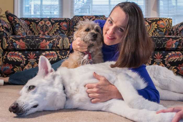 This is a photo of Dr. Cathy and her fur babies. As a pet parent, Dr. Cathy understands the importance of proper nutrition and preventive health routines.