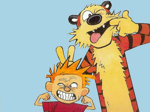 Hobbes is probably the most famous imaginary friend there is.