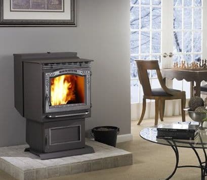 Also a Harman Stove, the P68 Pellet Stove can easily heat a 2,000+ sq.-ft. home with up to 68,000 BTUs of heat.