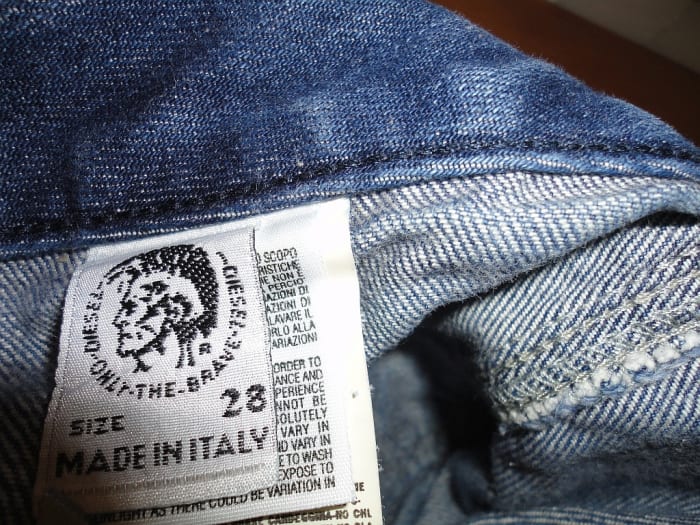 Women's Designer Brand Jeans Are a Common Target For Counterfeiters.