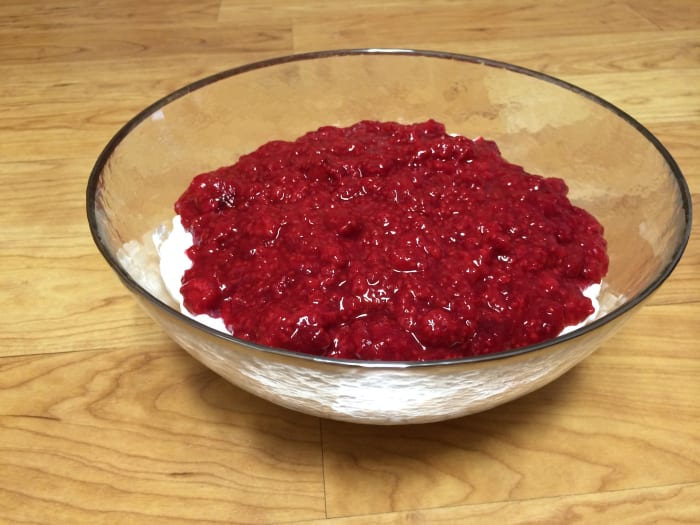 Raspberry rice salad came to North Dakota from our Scandinavian ancestors.