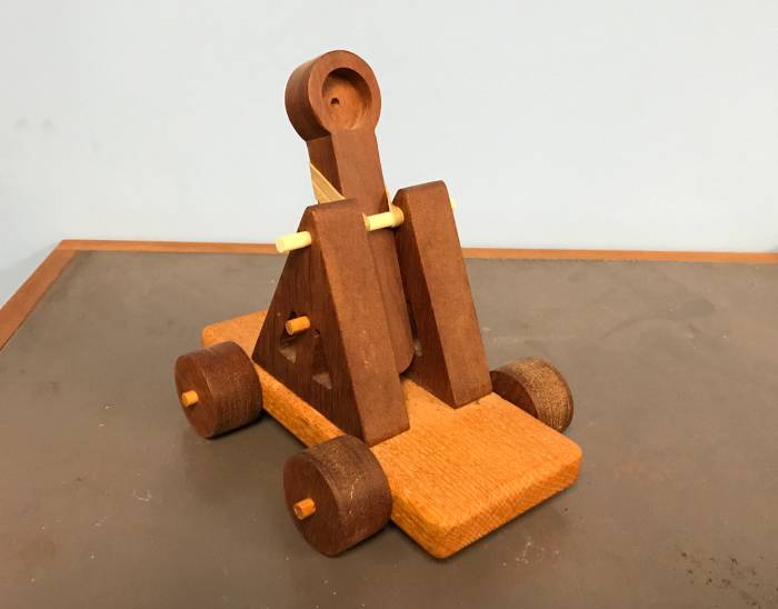 How to Make a Rubber Band Powered Catapult Crafts