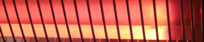 Electric baseboard heaters provide instant heat.