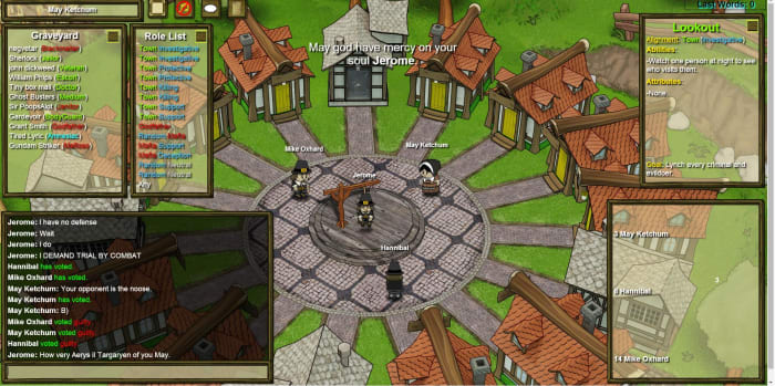 In this game the Serial Killer was caught early. Rather than lynch him, we used him to kill the entire Mafia.