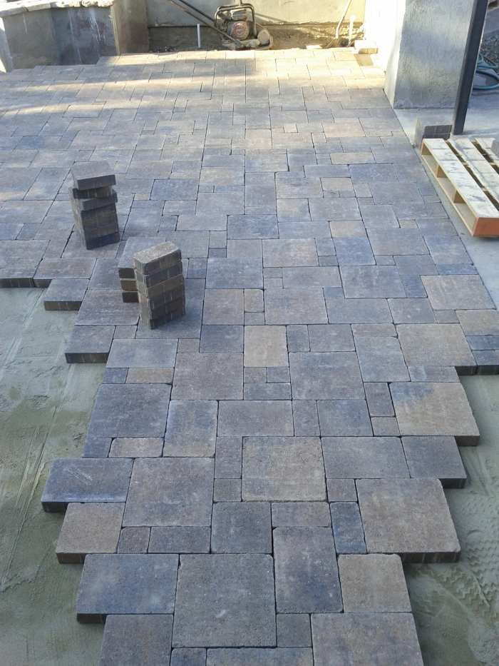 How to Extend Your Concrete Patio With Pavers Dengarden Home and Garden