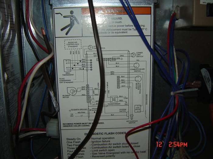 Troubleshooting a Coleman ForcedHotAir Furnace Limit Switch