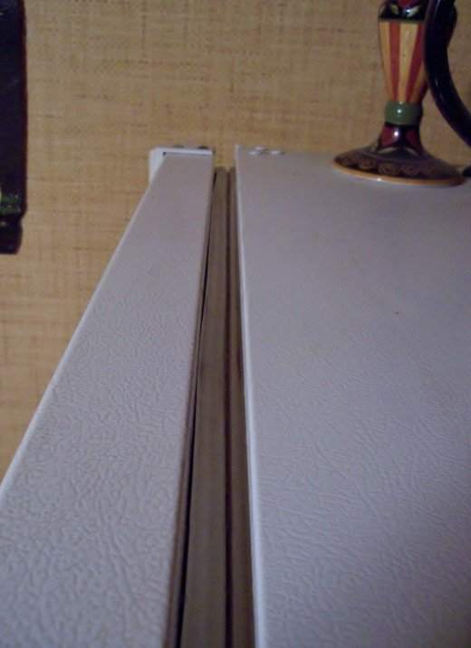 If there is a very minor gap on the door side of the gasket, this is more acceptable than where the gasket seals up against the cabinet itself. That seal must be flush all around the door.