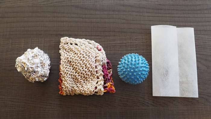 Dryer add-ins are a low-effort way to keep your clothes from getting staticky. From a damp washcloth to a ball of tinfoil, it couldn't be easier.