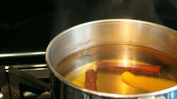 While it isn't a "forever fix," keeping a pot of boiling water on the stove is an easy way to get rid of static. Adding citrus peels and cinnamon will make your house smell good too!