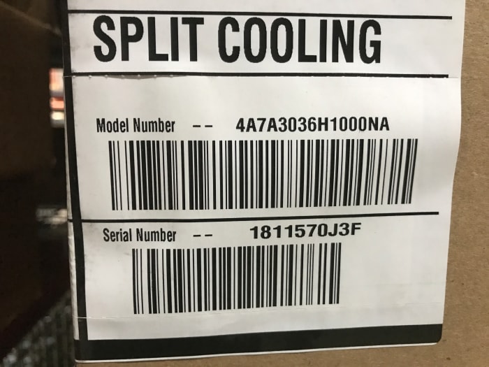 Often new units will come with stickers on the box like this. I highly recommend you take them and stick them to your manual or in a folder so that you can get them easily when you need them and they don't fade or damage.