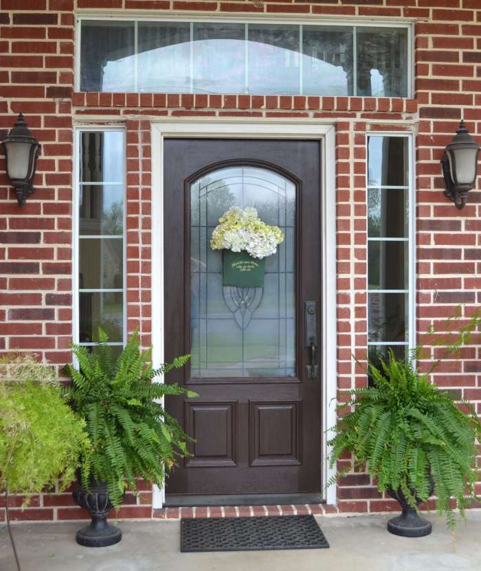 Applying a General Finishes Gel Stain on My Home's Front Door