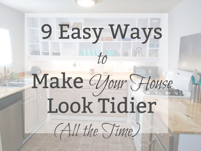 These helpful hints will help you house look cleaner and more organized—without requiring hours and hours of work.