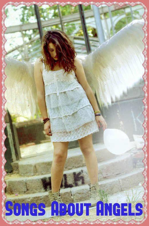 Women are often compared to angels in music and literature. As symbols, angels can showcase purity of heart and protectiveness. Alternatively, they can also be used to highlight personal failure and sinfulness.