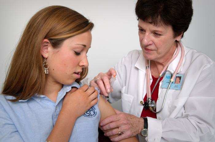 Tell your medical provider about your fear of needles, and don't look at the injection!