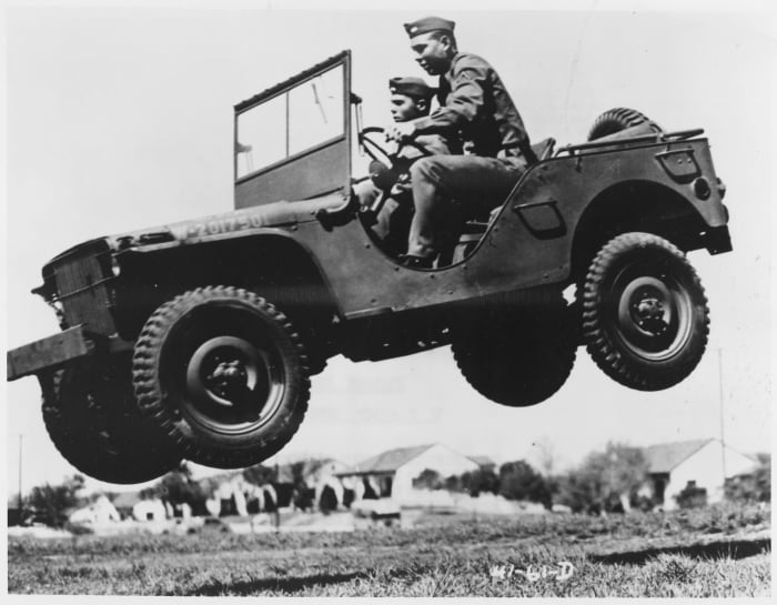 Many WWII soldiers developed pilonidal cysts from enduring long, bumpy rides on uncomfortable jeep seats.