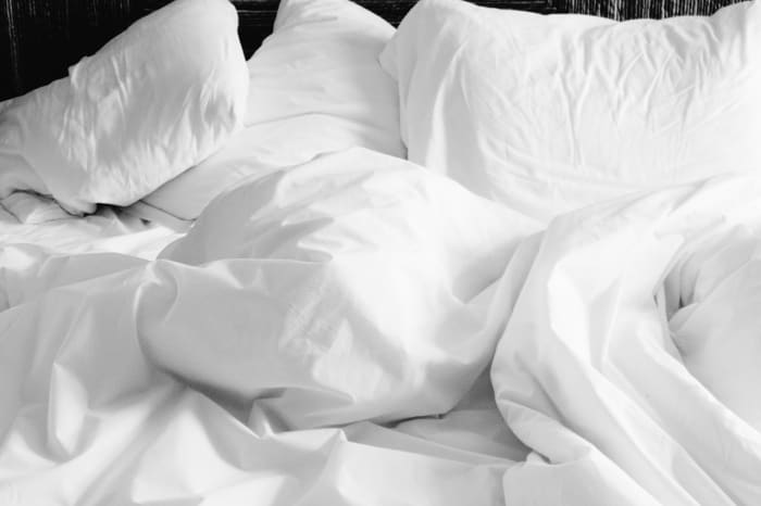 Too many soft pillows can stop you breathing well at night and make you uncomfortable. One good pillow should be enough. Choose one that's soft enough to offer comfort, but firm enough to support your neck well