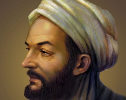 Portrait of Ibn Sina or Avicenna (980–1037 CE).