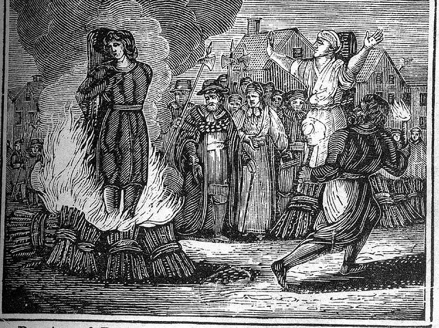 ToS takes place in a fictionalized version of Salem, Mass., made infamous for the "Salem Witch Hunts" of 1692. Witch is a Neutral(Evil) role in the game.