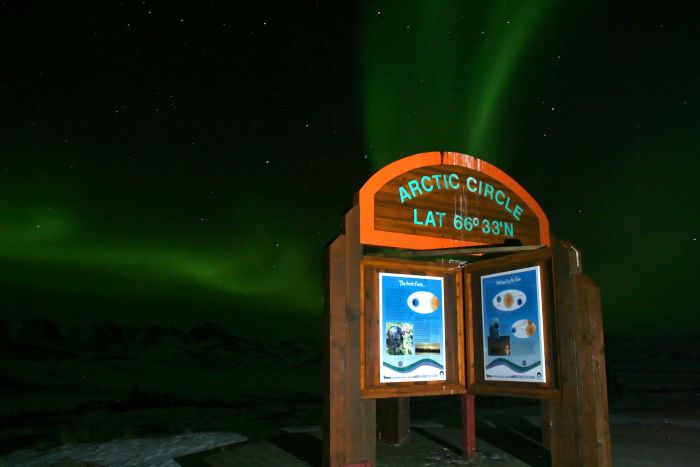 The Dempster Highway in the Yukon -- Yukon Highway 5 and Northwest Territories Highway 8.