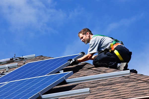 Solar panels need to be hooked up to a building’s electrical system, which is a job for Solar Installers.