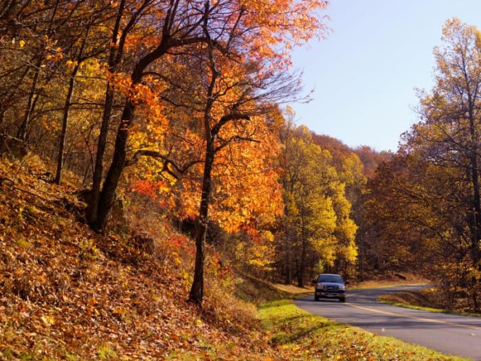 Enjoy a leisurely drive on the parkway.
