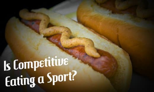 In Nathan's Hot Dog Eating Contest, participants consume as many hot dogs and buns as possible in 10 minutes.