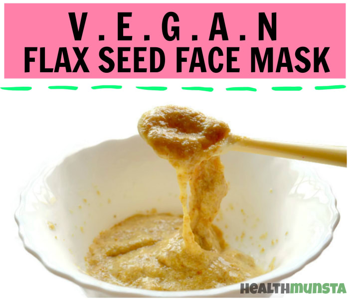 This flaxseed face mask is basically a substitute for an egg white face mask. It helps tighten and tone skin and you wouldn't even believe when I say it smells amazing too!