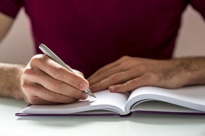 Writing in a journal is a great way to move forward as you start to break free from perfectionism.