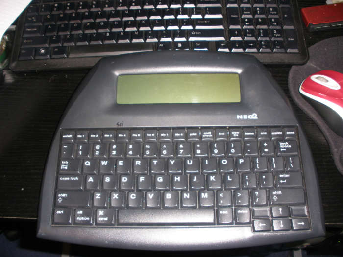 My Neo2 lets me focus on writing and getting my thoughts down, compared to my PC with its 32" monitor or my MacBook, either which would let me drift off and wander the internet without a second thought.